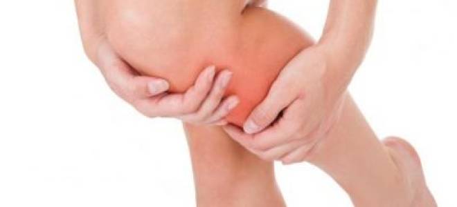 Уплотнение на голени под кожей