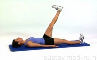 Упражнения при заболевании тазобедренного сустава